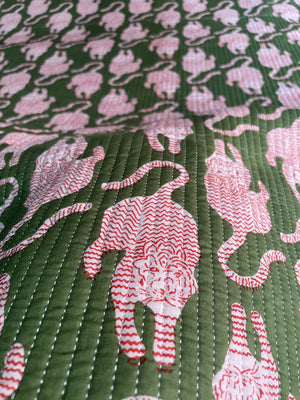 Quilted fabric for handmade projects