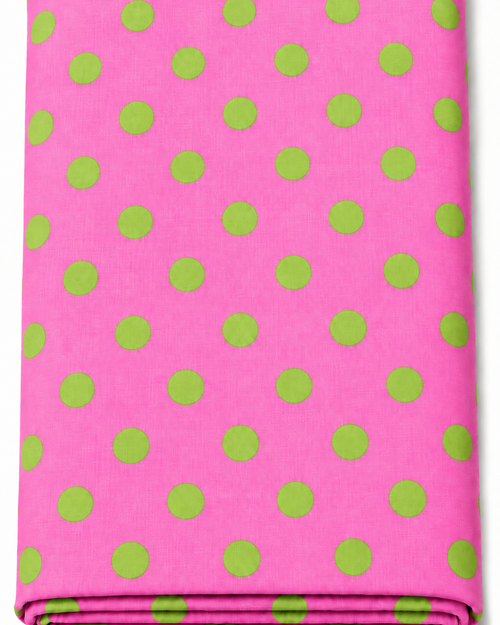 Polka Dots Print Fabric, Fabric For Dress, Craft Fabric By The Yard