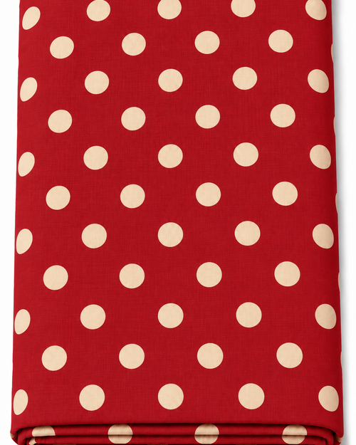 Polka Dots Print Fabric, Home Decor Fabric, Sewing Fabric By Yard
