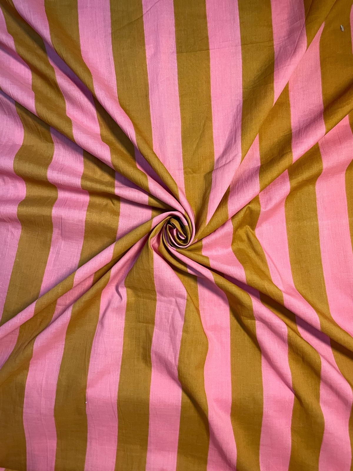 Pink brown cotton fabric for dresses and clothing