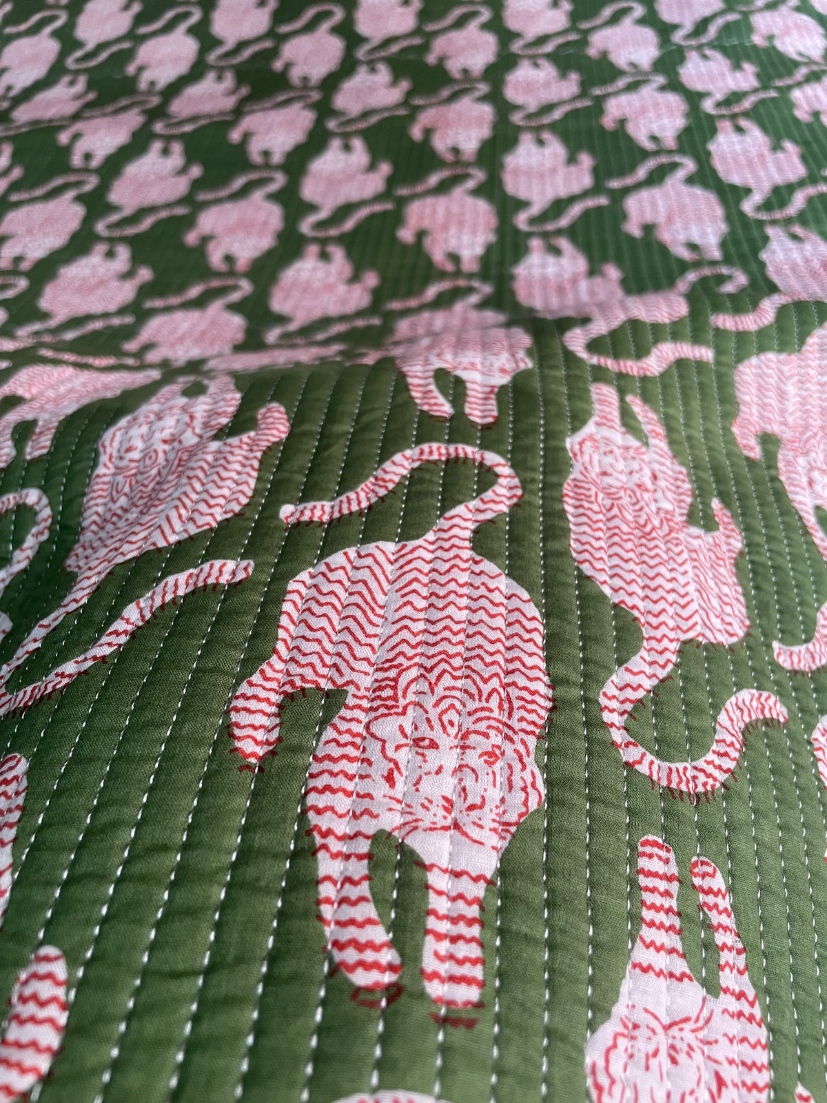 Quilted fabric for handmade projects