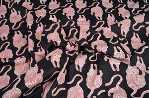 Tibetan tiger fabric by the yard for sewing