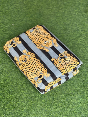 Animal print cotton fabric for dresses and kaftans