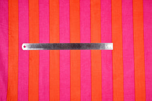 Pink and orange fabric for dresses and clothing